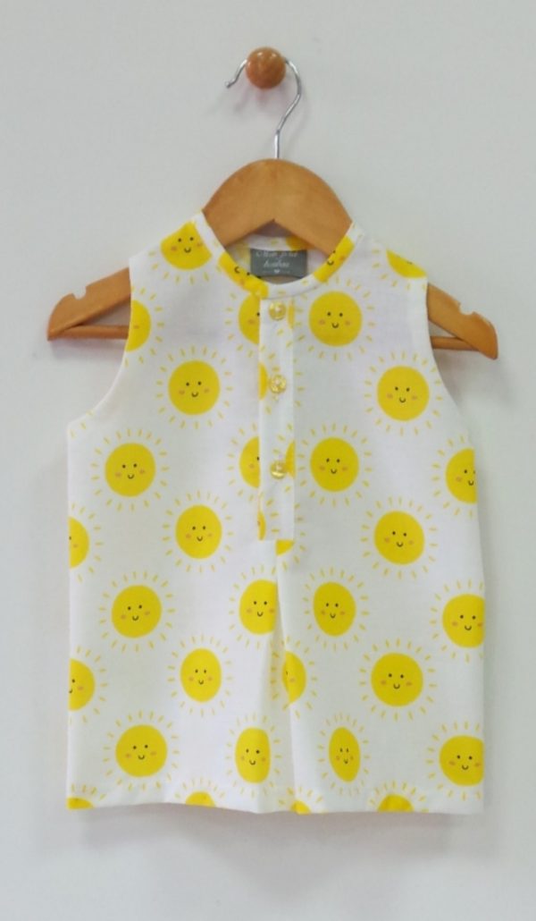 Conjunto Niño Camisa y Short de Mon Petit Familia SOLES ART.146/144