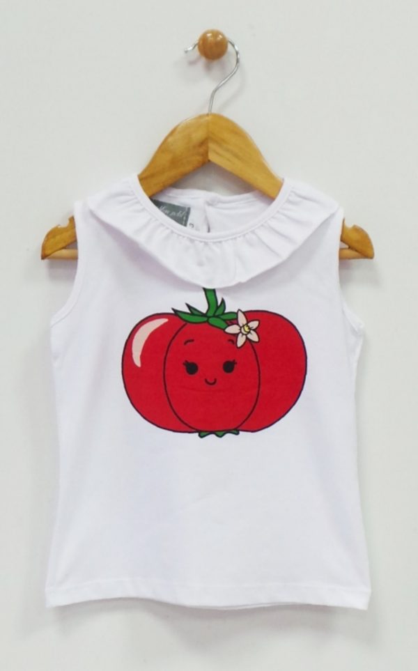 Conjunto Niña Camiseta y Bragota Mon Petit Familia Tomates ART.003/004